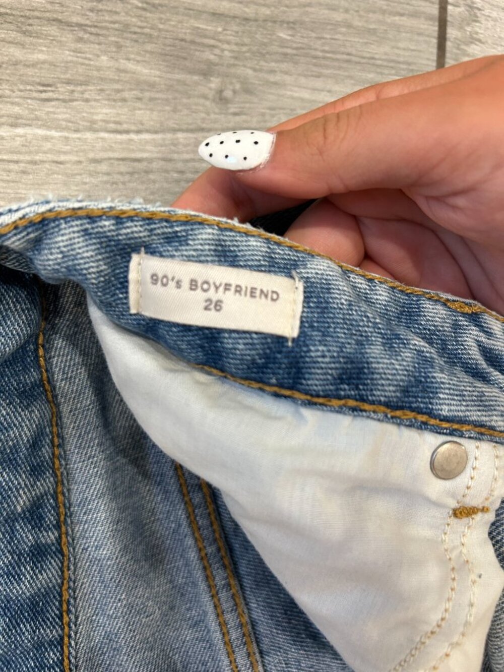 Pacsun High Rise Straight Leg Jeans - Picture 3 of 5
